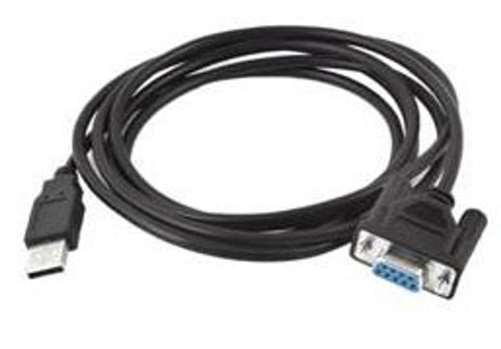 CBL-58926-04 - ZEBRA - Cable USB USB Cable Assembly: 9-Pin Female Straight Scanner Connector, 6ft. Straight Cable, to be used with General Purpose Fixed Mount Scanners