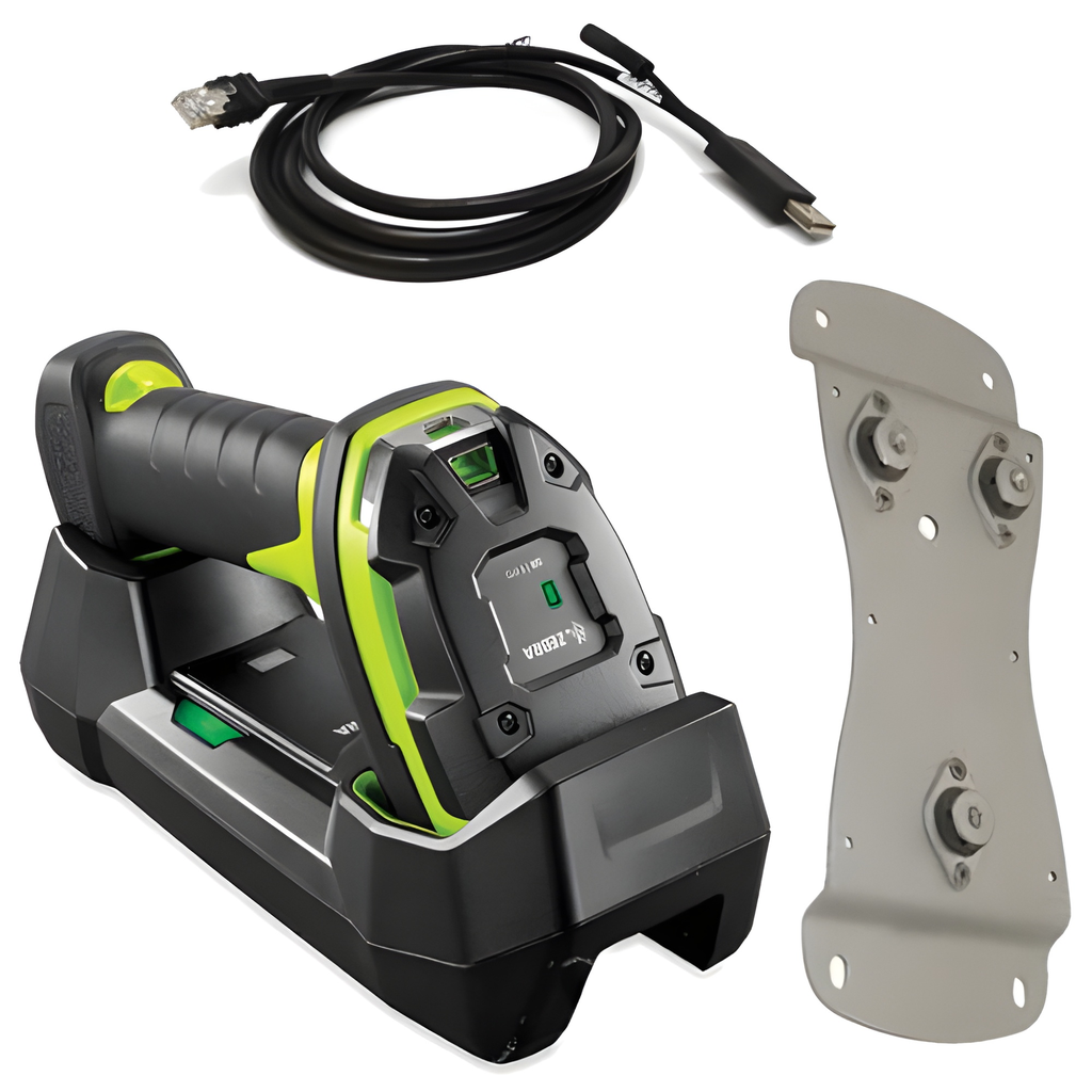 DS3678-XR3RF50BS1W - ZEBRA -  DS3600-XR, Escáner ultra resistente DS3678-XR CORDLESS SIEMENS INDUSTRIAL ETHERNET (STRAIGHT CABLE) KIT: DS3678-XR6F003VZWW SCANNER, CBA-RF5-S07ZAR SERIAL CABLE, STB3678-C100F3WW CRADLE, EA3600-S1CP-00 ETHERNET ADAPTER (PROFINET, MODBUS TCP & TCP/IP PROTOCOLS)