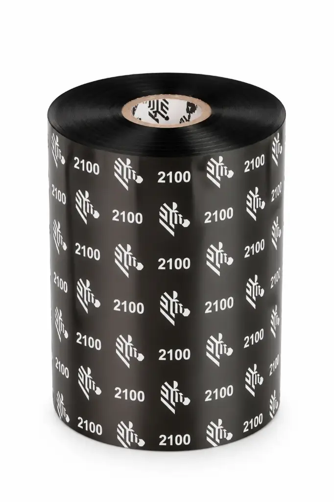 02100BK15660 - Zebra - Ribbon de Cera, 156mm x 600m (6.14" x 1968.5'), Modelo 2100 Alto Rendimiento para impresora de Especialidad. 10 Ribbons/Caja