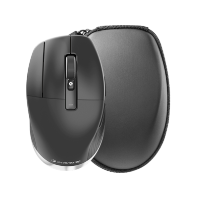 3DX‑700117 - 3Dconnexion - CadMouse ® Pro Wireless Left – Ratón CAD inalámbrico para zurdos, 7 botones, ergonómico