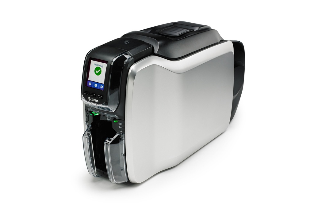 ZC32-0M0C000LA00 - ZEBRA - ZC300 Dual-sided printer LA APAC EMEA, Impresora de Credenciales Printer ZC300, Dual Sided, US Cord, USB & Ethernet, ISO HiCo/LoCo Mag S/W Selectable, Windows Driver