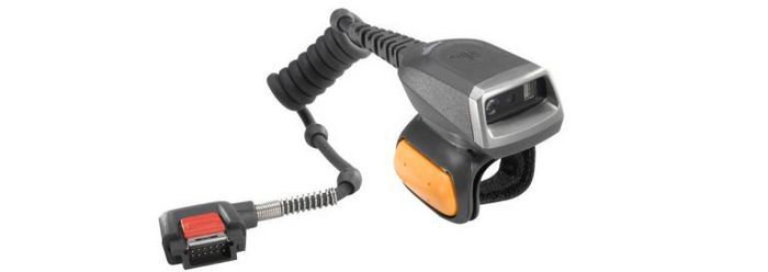 CORDED 2D IMAGER RING SCANNER TO WT6000 WEARABLE TERMINAL, LONG CABLE TO HIP, WORLDWIDE