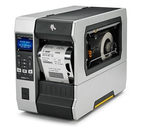ZEBRA - TT PRINTER ZT620; 6, 203 DPI, US CORD, SERIAL, USB, GIGABIT ETHERNET, BLUETOOTH 4.0, USB HOST, REWIND, COLOR, ZPL