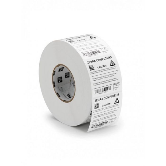 Label, Paper, 4x3in (101.6x76.2mm); TT, Z-Perform 2000T, Value Coated, Permanent Adhesive, 1in (25.4mm) core, 890/roll, 6/box