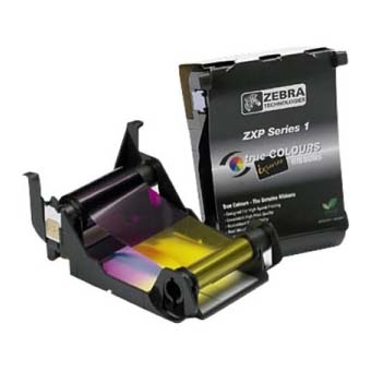 ZEBRA - ZEBRA LOAD-N-GO COLOR RIBBON FOR ZXP SERIES 1 YMCKO 100 IMAGES