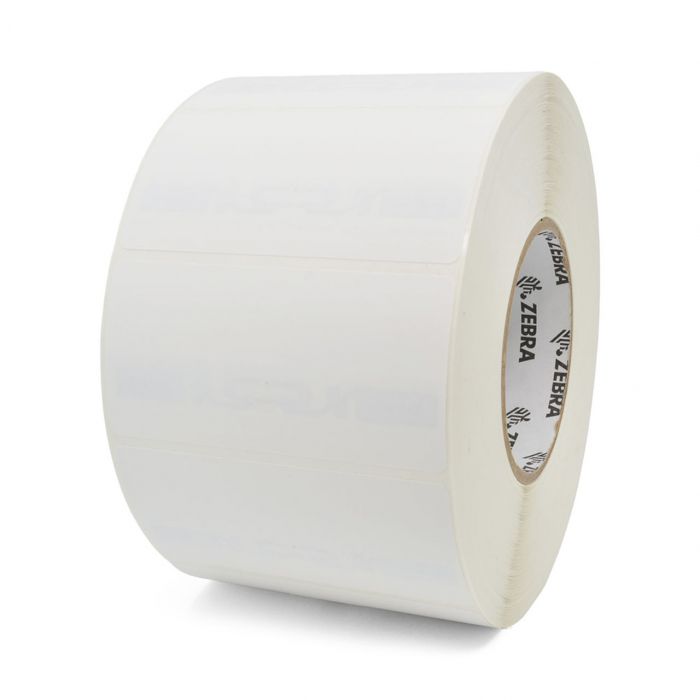 Label, Paper, 4x2in (101.6x50.8mm); TT, Z-Perform 1500T, Coated, Permanent Adhesive, 3in (76.2mm) core, RFID, 2000/roll, 1/box, Plain