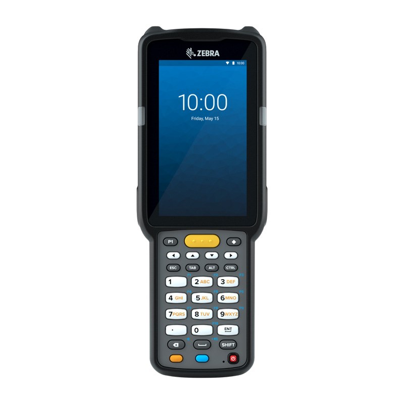MC330X-GE3EG4RW - ZEBRA -  MC3300ax Gun, Computadora móvil con teclado Tipo Pistola, 802.11 a/b/g/n/AX (Wi-Fi 6), Bluetooth, 2D Imager SE485x Rango extendido, Pantalla 4", 38 Key, Extended Capacity Battery, Android GMS, Enterprise Browser pre-licensed, 4GB RAM/32GB ROM, Sensors, NFC, Rest of World,TE NOT pre-licensed Pending End of Sale 30/03/2026