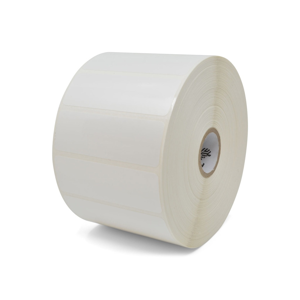 Label, Polyester, 3x1in (76.2x25.4mm); TT, Z-Ultimate 3000T White, High Performance Coated, Permanent Adhesive, 1in (25.4mm) core, 2530/roll, 8/box, Plain