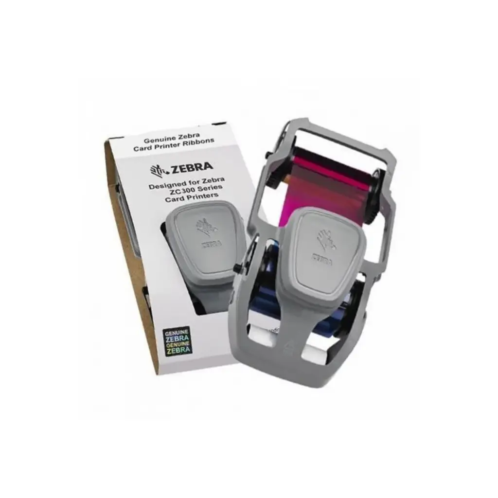 ZEBRA - RIBBON, MONO -WHITE, 1500 IMAGES, ZC100/ZC300, LA