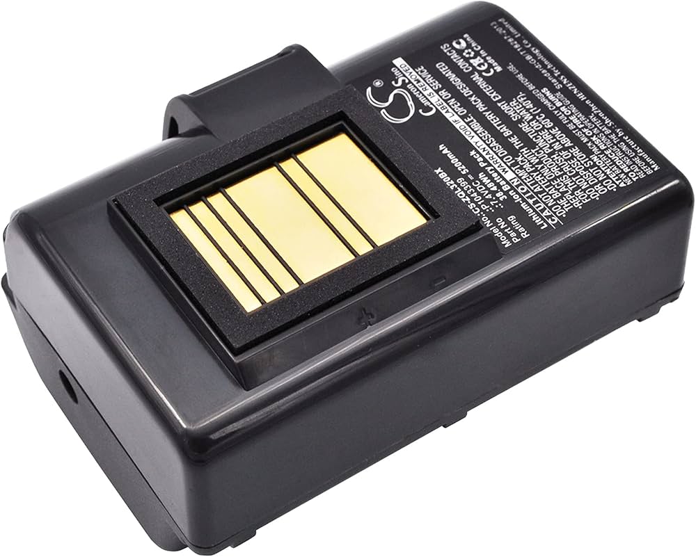 ZEBRA - BATERÍA DE REPUESTO ORIGINAL P1051378 P1023901, 2450MAH, MÓVILES PARA IMPRESORAS ZEBRA QLN220, QLN320, QLN220HC, ZQ520