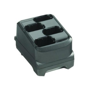 SAC-MC33-4SCHG-01 - ZEBRA - Cargador de batería MC3300 / MC3300x / MC3300ax; MC3400 / MC3450 Four-slot battery charger. Sold separately: Power Supply (PWR-BGA12V50W0WW), DC cable (CBL-DC-388A1-01), and country-specific AC line cord.