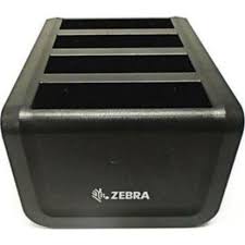 SAC-ET5X-4PPK1-01 - ZEBRA -Cargador de 4 Ranuras para Baterías PowerPack Zebra - PWR-BGA12V50W0WW, DC Cord CBL-DC-388A1-01, AC Line Cord sold separately. (ET5x, ET8x). Also compatible with ET8x power pack.