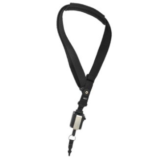 SG-MC33-LNYDB-01 - ZEBRA - Cinta para credencial MC33 Retractable lanyard for straight shooter and rotating head, allows to use the device with a shoulder's strap or retractable belt clip.