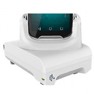 CRD-TC51-HC1SC-01 - ZEBRA - Base de carga Single-slot cradle kit with USB communication for TC5X Healthcare devices. Includes shims, power supply (PWR-BGA12V50W0WW), and DC cable (CBL-DC-388A1-01). AC cable and USB cable (25-124330-01R) for PC connection are sold separately.