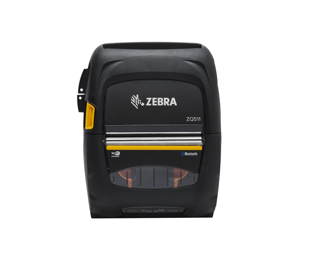 DT Printer ZQ511 media width 3.15/80mm; English/Latin fonts, Bluetooth 4.1, stnd battery, Latin American certs