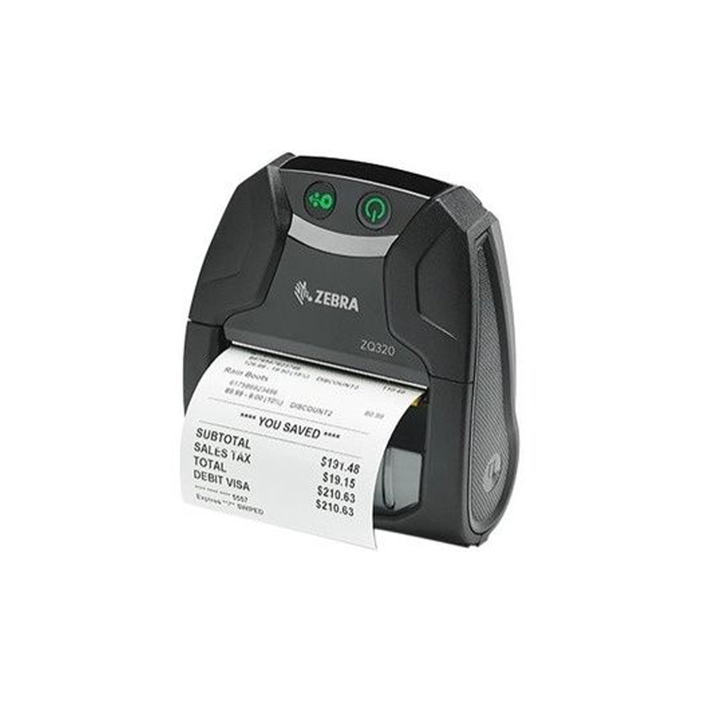 ZEBRA - DT PRINTER ZQ320 PLUS; BLUETOOTH 4.X, NO LABEL SENSOR, OUTDOOR USE, ENGLISH, GROUP L Impresora Móvil Zebra ZQ320 Plus Outdoor | Bluetooth | 3" | ZQ32-A0E04TL-00
