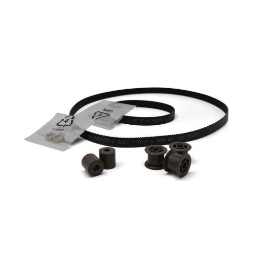 Kit, Media Drive System Belts Extended Life. For all ZE511 ZE521 printers and only for ZE500-4 ZE500-6 printers that have the extended life media drive system installed.