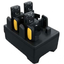CRD-RS61-4SCHG-01 - ZEBRA - Base de carga RS6100 4-Slot Ring Scanner Charger, Allows Charging of 4 RS6100 ring scanners. Requires PWR-BGA12V50W0WW, DC cable CBL-DC-388A1-01 and 3-wire grounded country specific AC line cord, sold separately.