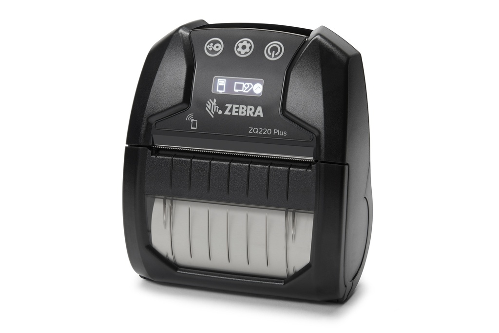 ZQ22-B16B1KL-00 - ZEBRA - ZQ220 Plus, Impresora móvil ZQ220 Plus, 80mm mobile receipt+label printer, BTv5, NFC, CPCL & ESC-POS, Belt clip, USB charging (charger optional), English/Latin/Cyrillic, Group L