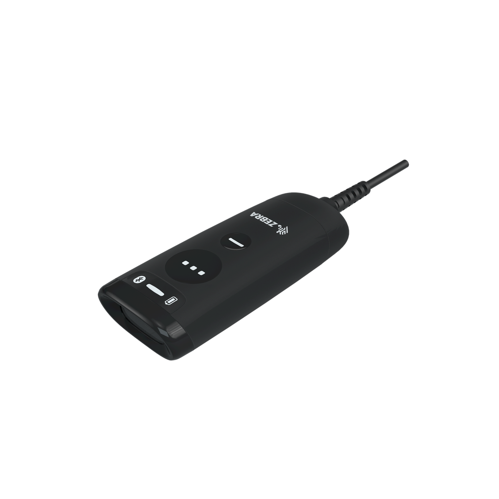 ZEBRA - CS6080 CORDED: COMPANION SCANNER, AREA IMAGER, STANDARD RANGE, MIDNIGHT BLACK, VIBRATION MOTOR