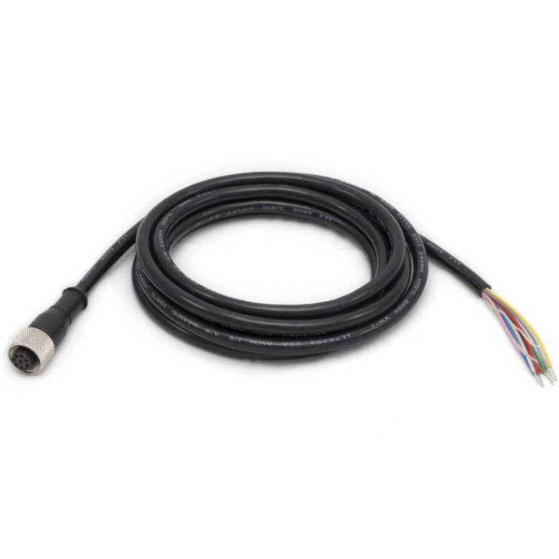 CBL-PWR00500-M1200 - ZEBRA - Cable de poder Cable, Power 5M, 12 PIN M12 To Flying Leads, Standard Flex