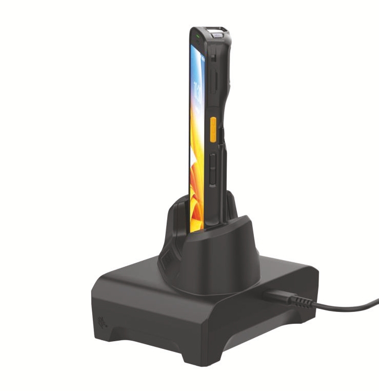 ZEBRA - TC22/TC27 SINGLE SLOT CHARGE ONLY CRADLE; REMOVABLE SHIM PRE-INSTALLED FOR DEVICE WITHOUT BOOT, COMPATIBLE FOR DEVICE WITH BOOT/TRIGGER HANDLE WITHOUT SHIM. POWER SUPPLY AND USB CABLE SOLD SEPARATELY (PWR-WUA5V12W0US, CBL-TC5X-USBC2A-01)