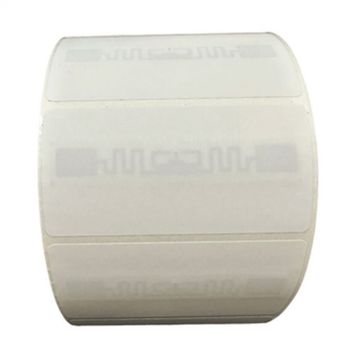 [10039001] ZEBRA - Etiqueta RFID de Papel de Transferencia Térmica, Medida 4" x 2" (101.6 mm x 50.8 mm) Material Z-Perform 1500T Adhesivo Permanente Sin Perforación, Color Blanco, Antena/Chip UCODE 9, Inlay ZBR4100, Diámetro interno 3", Diámetro Externo 8", 1500 Etiquetas por Rollo. Para impresora RXi4, ZT400R, ZT600, ZE500R