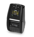 [ZQ61-AUWAL04-00] ZEBRA - PRINTER, ZQ610 PLUS, DT, 2"/48MM; ENGLISH/LATIN FONTS,DUAL 802.11AC / BT4.X, LINERED PLATEN, 0.75" CORE, GROUP L, BELT CLIP