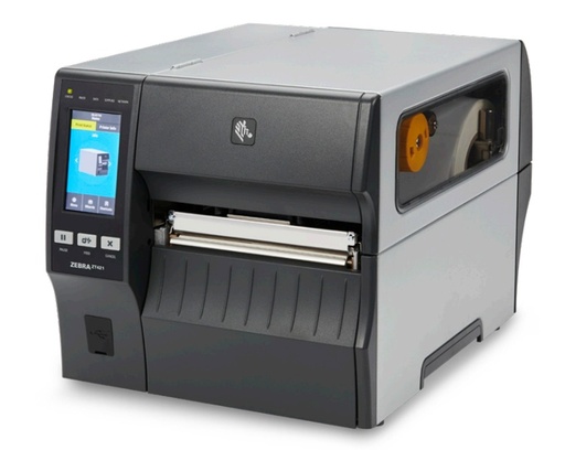 [ZT42162-T01C000Z] ZEBRA - TT PRINTER ZT421; 6, 203 DPI, US CORD, SERIAL, USB, 10/100 ETHERNET, BLUETOOTH 4.2/MFI, USB HOST, WIRELESS 802.11 AC CARD: REST OF WORLD (ROW), EZPL