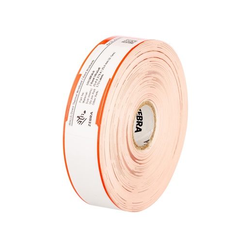 [10018856-2] ZEBRA - WRISTBAND, SYNTHETIC, 1X11IN (25.4X279.4MM); DT, Z-BAND ULTRA SOFT LAM, COATED, PERMANENT ADHESIVE, 1IN (25.4MM) CORE, 175/ROLL, 6/BOX, BLUE, PRINTED