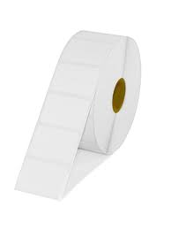 [10025347] Label, Paper, 1.5x1in (38.1x25.4mm); DT, Z-Perform 2000D, Value Coated, All-Temp Adhesive, 3in (76.2mm) core, 5130/roll, 8/box, Plain