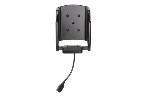 [3PTY-PCLIP-241424] ZEBRA - TC56 CHARGE ONLY VEHICLE CRADLE (NO TOP HOLD) DROP IN STYLE FOR USE WITH RUGGED BOOT ONLY. ORDER POWER CABLE AND MOUNT SEPERATELY. TWO POWER CABLES CHOICES 3PTY-PCLIP-945081 FOR HARDWIRE INSTALL, OR 3PTY-PCLIP-945082 FOR CLA OPTION.