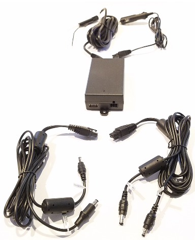 [VAM-MPP-VHCH1-01] Vehicle adapter for ZQ500/ZQ600/QLn printers and TC7X mobile computer; includes open ended and cigarette lighter adapter cables