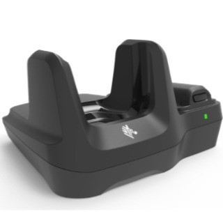 [CRD-MC2X-2SUCHG-01] MC22/MC27 Single Slot Charge & Communication Cradle with Spare Battery Charger. Requires: Level VI Power Supply PWR-BGA12V50W0WW, DC Line Cord CBL-DC-388A1-01 and Country Specific 3 Wire AC Line Cord. To enable Ethernet support requires MOD