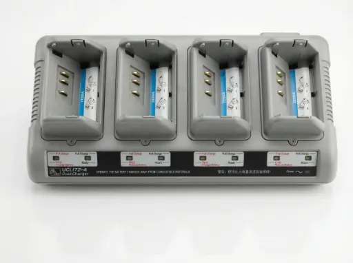 [AC18177-6] ZEBRA - QUAD CHARGER (CHARGES UP TO 4 BATTERIES), MEXICO/CENTRAL/SOUTH AMERICA