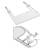 [KT-MC18-CTOOL-01]  KT-MC18-CTOOL-01 - ZEBRA -  Cradle cover removal tool designed to remove PS20 / PS30 three-slot cradle cover where hand space is limited.
