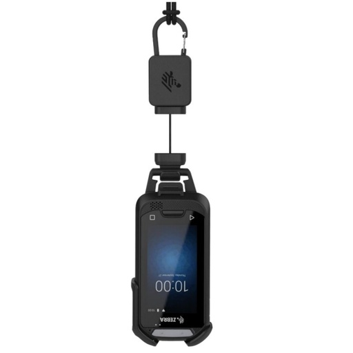 [SG-EC30-RLYD1-01] ZEBRA - EC30 RETRACTABLE LANYARD WITH MAGNETIC RECOIL, ADJUSTABLE NECK STRAP AND ADAPTER (1 PACK)