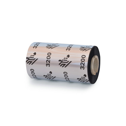[01600ZD25707] Zebra - Ribbon de Cera , Modelo 1600 Cera, 2.25" x 243' (57 mm x 74 mts), Núcleo de 0.5", 24 ribbons por caja. Para Impresora Desktop.