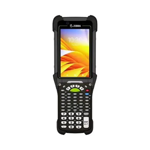 [MC945B-3G1R6DSS-A6] MC945B-3G1R6DSS-A6 - ZEBRA -  MC9450, Computadora móvil con teclado MC94, LAN, WIFI 6E, WAN - Data Only, 5G / LTE, GPS, One SIM, One eSIM, Tipo Pistola, Bluetooth, NFC, Pantalla 4.3", Vibrator, Android GMS, SE58 Imager, 8MP FF + 16MP RF Camera, 6GB RAM / 128GB UFS, 53 Key Standard, 7000mAh Standard Battery, Rest of World