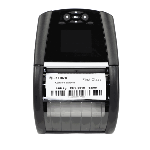 [ZQ61-AUWA004-00] ZEBRA - DT Printer,ZQ610 Plus 2/48mm;English/Latin fonts,ZPL,802.11AC/BT4.X, DT/Linered Platen, 0.75 Core,English,Grouping 0,Belt Clip