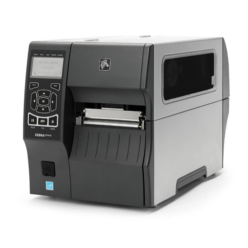 [ZT41146-D910000Z] ZEBRA - TT Printer Direct Thermal ZT411; 4, 600 dpi, US Cord, Serial, USB, 10/100 Ethernet, Bluetooth 4.1/MFi, USB Host, Linerless Cutter, EZPL