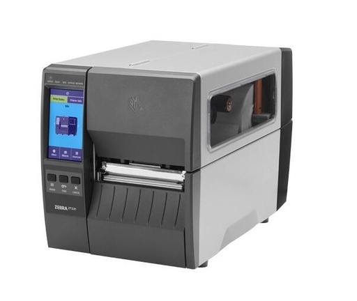 [ZT23142-D21000FZ] ZEBRA - DT Printer ZT231; 4, 203 dpi, Direct Thermal, Cutter with Catch Tray, US Cord, USB, Serial, Ethernet, BTLE, USB Host, EZPL