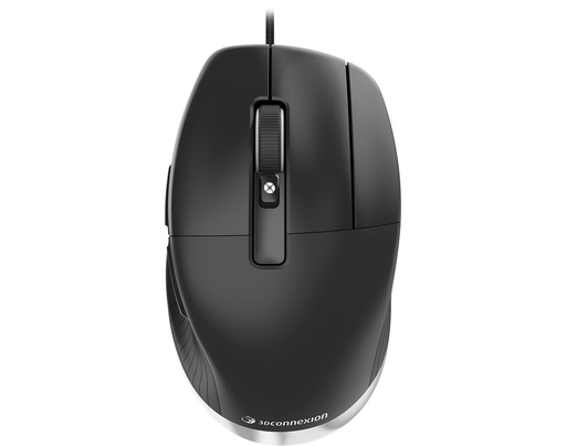 [3DX-700080] 3Dconnexion - CadMouse Pro (3DX‑700080) – Ratón CAD con cable, precisión profesional, botón central mecánico