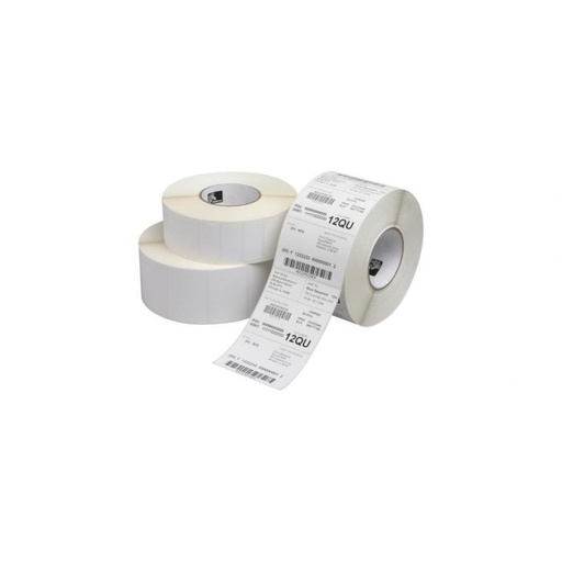 [10014317-2000T] 10014317-2000T ZEBRA - ROLLO DE ETIQUETA DE TRANSFERENCIA TERMICA ORIGINAL MARCA ZEBRA , MATERIAL Z-XTREME 2000T WHITE - 05381RM MEDIDA 4"X 1.25", ROLLO CON 4413 ETIQUETAS, NUCLEO DE 3,  4 ROLLOS POR CAJA, PRECIO POR ROLLO (copia)