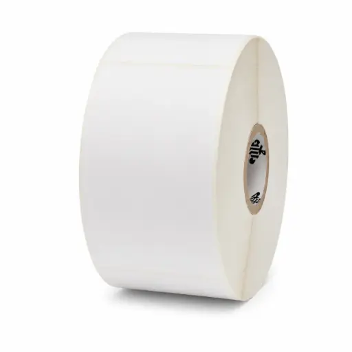 [ZIPZET10045217] ZIPZET10045217 - ZEBRA - Etiqueta  4"x13", T. Térmica. Papel Blanco, Z-Essentials 400T, para Impresora Industrial, 594/Rollo, con adhesivo Permanente, Perf. entre etiq., 1 al paso. Núcleo 3.". Diámetro 7.9". 4 Rollos/caja. Peso por caja 3.71.