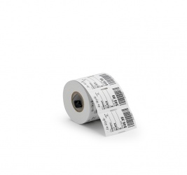 [10021228] ZEBRA - Etiqueta de Papel de Transferencia Térmica, Medida 4" x 8" (101.6 mm x 203.2 mm), Material Z-Perform 1500T, con AdhesivoPermanente. Color Blanco, Con perforación entre etiquetas, 1 Etiqueta al paso. Diámetro Interno 3", Diámetro Externo 8". 750 Etiquetas por rollo, 4 Rollos por caja, para impresora Industrial