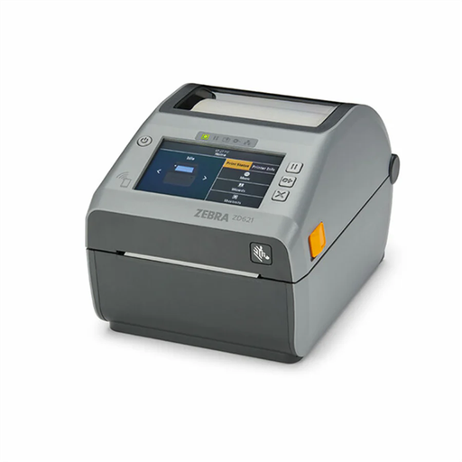 [ZD6A142-311FR2EZ] ZEBRA - THERMAL TRANSFER PRINTER (74/300M) ZD621R, COLOR TOUCH LCD; 203 DPI, USB, USB HOST, ETHERNET, SERIAL, BTLE5, ROW, DISPENSER (PEELER), RFID - UHF, US CORD, SWISS FONT, EZPL