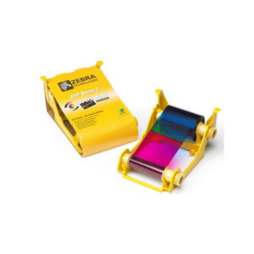 [800033-348] ZEBRA - ZEBRA IX SERIES HIGH CAPACITY COLOR RIBBON FOR ZXP SERIES 3 YMCKOK, 230 IMAGES