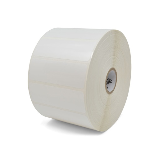 [18939] Label, Polyester, 3x1in (76.2x25.4mm); TT, Z-Ultimate 3000T White, High Performance Coated, Permanent Adhesive, 1in (25.4mm) core, 2530/roll, 8/box, Plain
