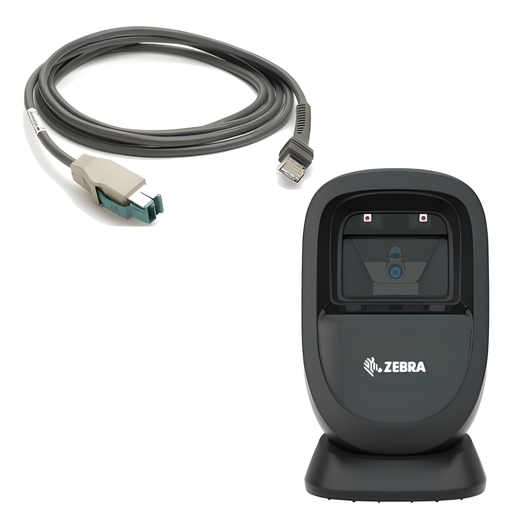 [DS9308-SR4R2800AZW] DS9308-SR4R2800AZW - ZEBRA - DS9308, Escáner manos libres DS9308-SR Negro SERIAL KIT: DS9308-SR00004ZZWW SCANNER, CBA-R28-C09ZAR VERIFONE CABLE